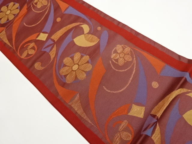 JAPANESE FUKURO OBI / WOVEN ABSTRACT